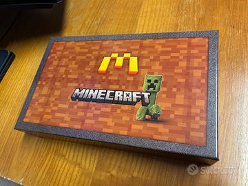 Box Minecraft McDonald con carte NON riscattate