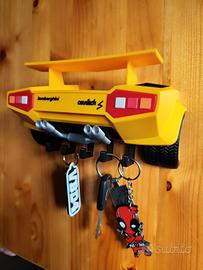 Portachiavi muro Lamborghini Countach S Gialla