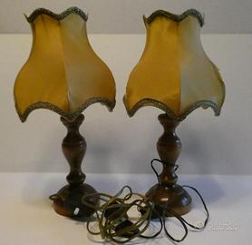 ABAT JOUR VINTAGE RETRÒ DA COMODINO, TAVOLO E SCRI