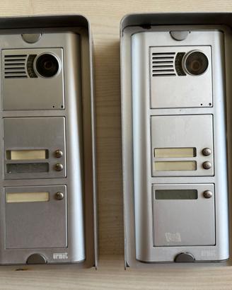 X2 Pulsantiere videocitofono urmet 1083/77 3 voci