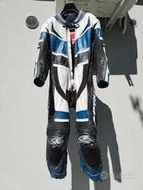 Tuta Moto Intera in Pelle SPYKE - Taglia 50