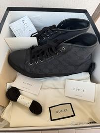 Scarpe gucci GG alte taglia 42 Sneaker