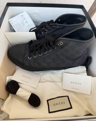 Scarpe gucci GG alte taglia 42 Sneaker