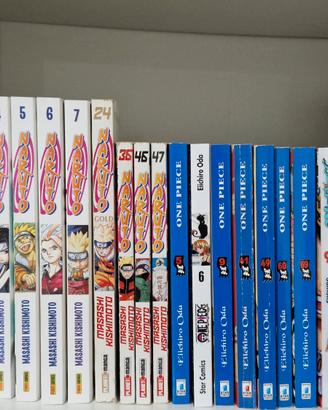 Manga Naruto One Piece