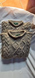 Maglioni British Wool a trecce