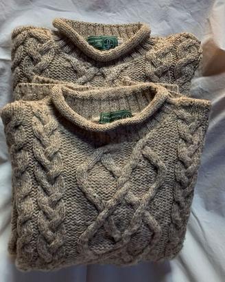 Maglioni British Wool a trecce