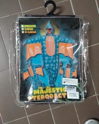 Costume drago dinosauro uomo donna adulti nuovo