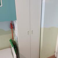 guardaroba singolo Ikea bianco 