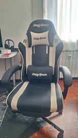 Sedia Gaming RagAoon ergonomica  pari al nuovo