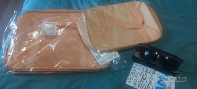 kit nuovo 2borse termiche e okkiali sole custodia