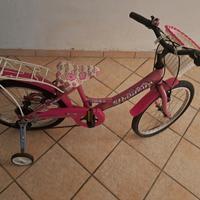 Bicicletta per bambina rosa