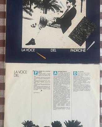 LP di Franco Battiato, la voce del padrone