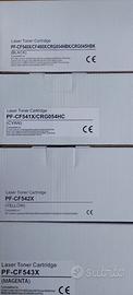 14 Toner HP CF540X/A-CF543X/A HP LaserJet Pro