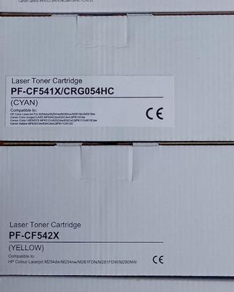 14 Toner HP CF540X/A-CF543X/A HP LaserJet Pro