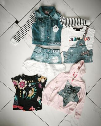 Disigual completoz felpa e maglie taglie 7/8