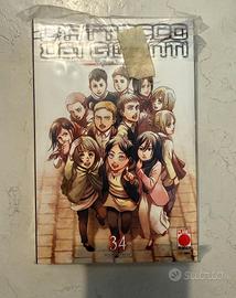 L'Attacco dei giganti 34 Variant + Beginning