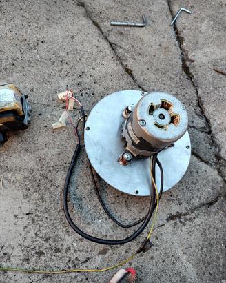 evacuatore di fumo più coclea con motore