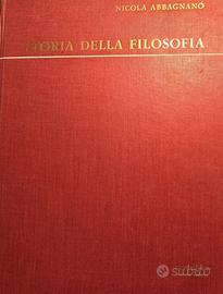 Tre volumi Storia della filosofia di Abbagnano