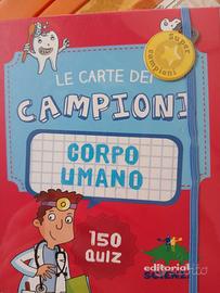 Le carte dei campioni Corpo umano