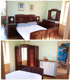 Camera da letto completa in stile Liberty 