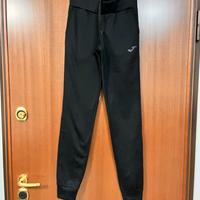 Pantalone unisex nero sportivo.
