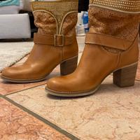 Tronchetti color cammello