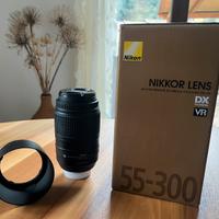 Obiettivo Nikon 55-300mm f/4.5-5.6G ED VR