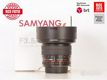 Samyang 8 F3.5 UMC Fish-eye CS II (Nikon)