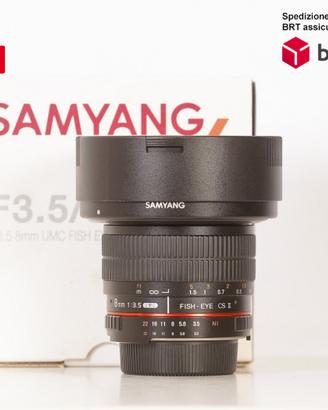 Samyang 8 F3.5 UMC Fish-eye CS II (Nikon)