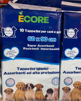 Tappetini Igienici per Cani 60x90 cm – 10 Pezzi