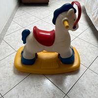 Cavallo a dondolo , in plastica dura, Chicco