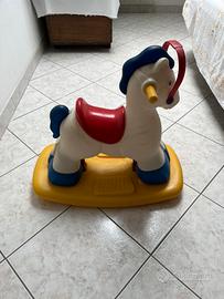 Cavallo a dondolo , in plastica dura, Chicco