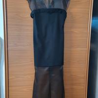 vestito sera, nero, Zara tg.Mnuovo con cartellino