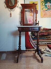 consolle da toeletta antico