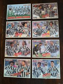 Lotto 8 Cartoline Juventus 1996 - Signora d'Europa