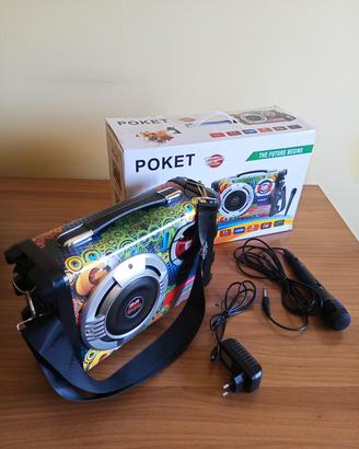 Karaoke Portatile Wireless+Set auricolari