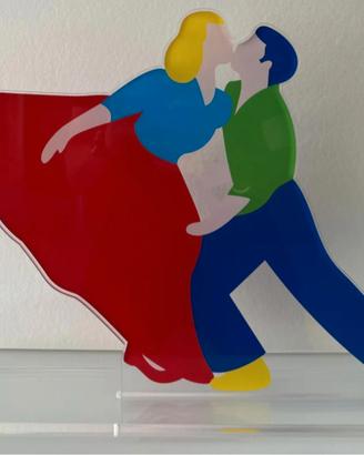 MARCO LODOLA 🔴 "Dance white me" Scultura 