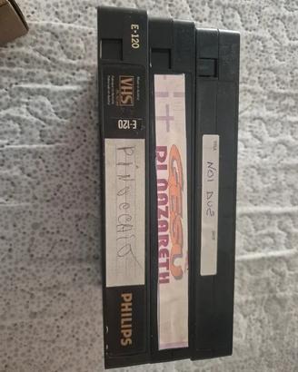 Lotto 3 vhs