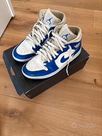Air Jordan 1  White/Blue