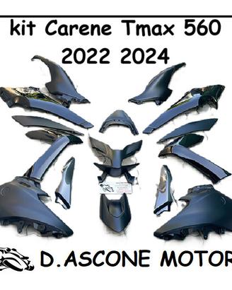 KIT CARENE 15 PZ TECH BLACK TMAX 560 DAL 2022 AL 2