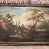 Quadro 163x110 cm olio su tela con cornice