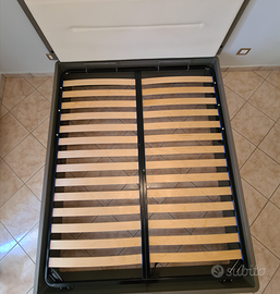 Struttura letto: rete matrim + 2 materassi singoli