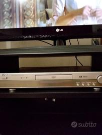 lettore dvd e cassette 