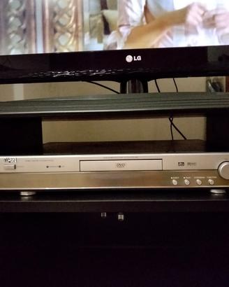 lettore dvd e cassette 