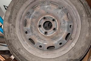 cerchi vag 5x100 + gomme uniroyal
