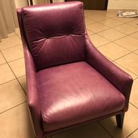 Poltrona Divani & Divani by Natuzzi in pelle