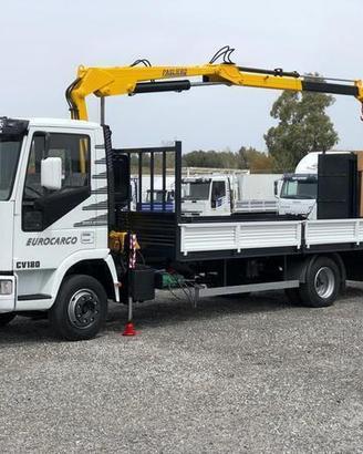 Iveco EuroCargo 100E18 Gru Pianale con Rampe