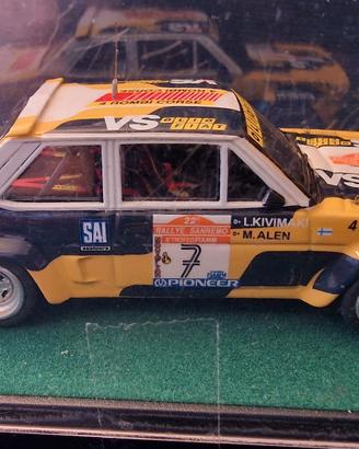 FIAT 131 ABARTH Gr4.Metallo bianco. OLIO FIAT/81