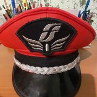 cappello berretto  capostazione FS