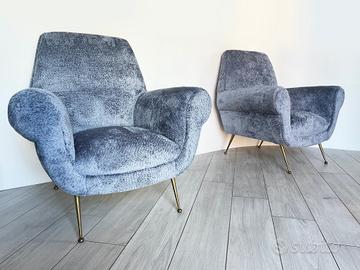 Coppia di poltrone anni 50 - Gigi Radice